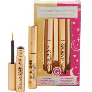 Grande Cosmetics Mini Lash Envy AM & PM Lash Enhancing Liquid Eyeliner & Serum